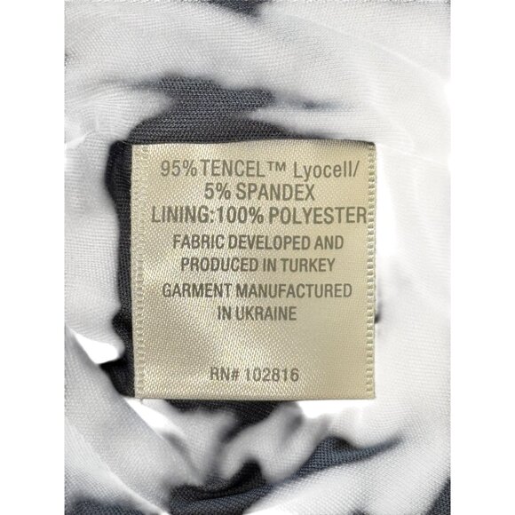 Garnet Hill Sleeveless Wrap Maxi Dress Elastic Waist Womens Size S - Picture 7 of 8